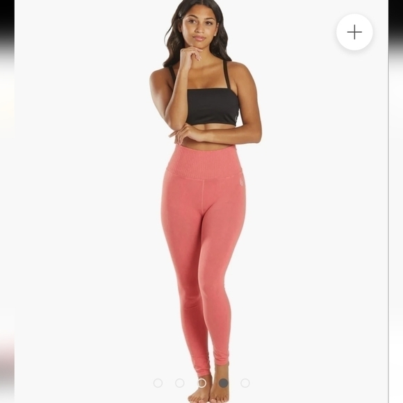 𝅺#11 Free People Good Karma Yoga Leggings Size M/L - Picture 1 of 5